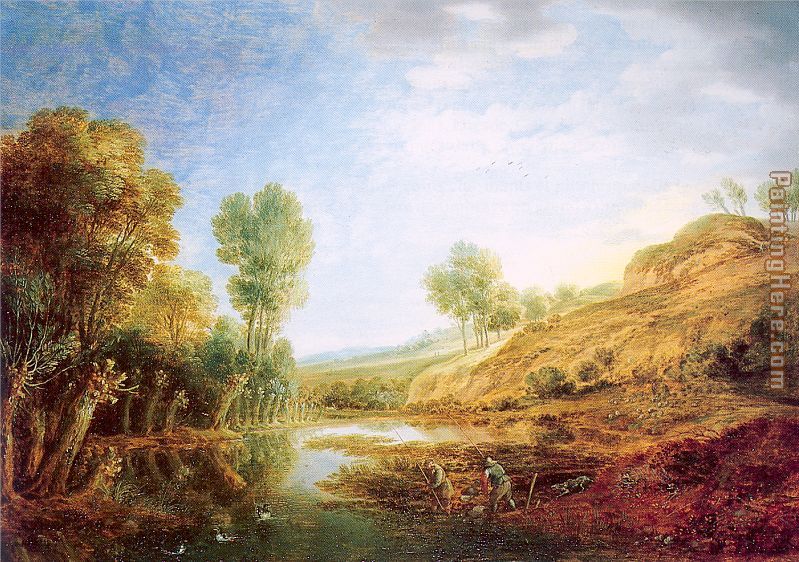 peeters Landscape with Hills painting - Unknown Artist peeters Landscape with Hills art painting